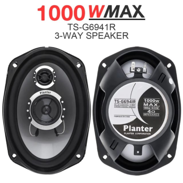 PARLANTE  6X9 PULGADAS CAR AUDIO 1000WATTS