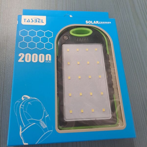 PAWER BANK SOLAR DE 20.000 AMP - Imagen 3