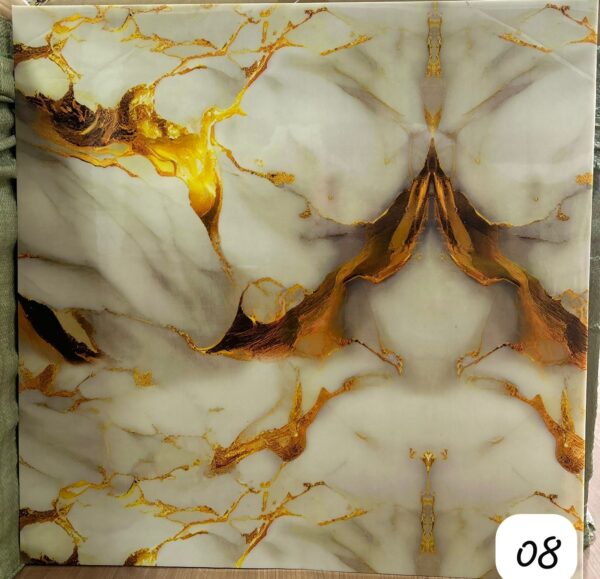 LAMINAS AUTO ADHESIVAS BTIPO MARMOL EFCETO ESPEJO DE 60X60 - Imagen 7