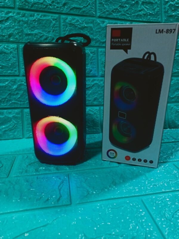 PARLANTE LM-897 CON BLUETOOTH INALAMBRICO - Imagen 2