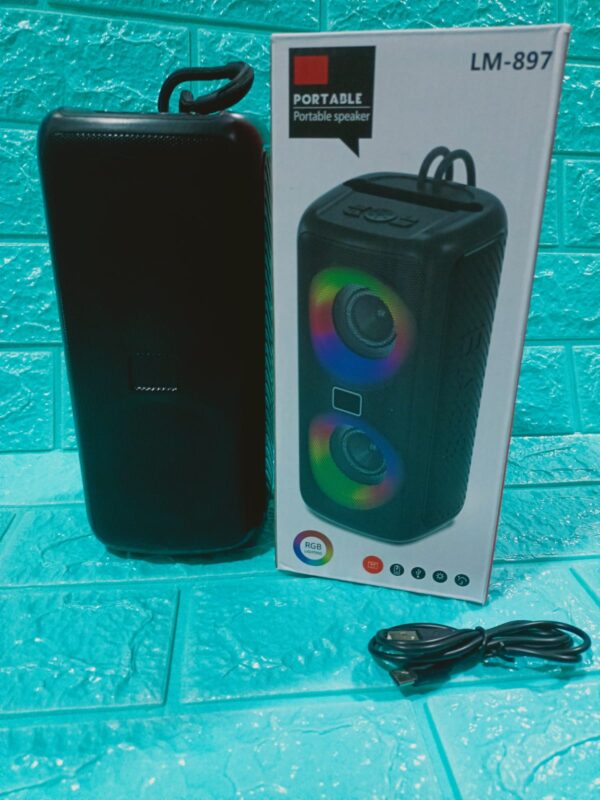PARLANTE LM-897 CON BLUETOOTH INALAMBRICO - Imagen 3