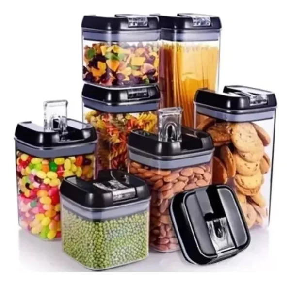 SET DE 7 CONTENEDORES DE CEREAL - Imagen 3