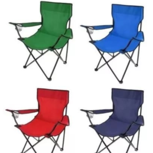 SILLA PLEGABLE PLAYA CAMPING CON PORTA VASO