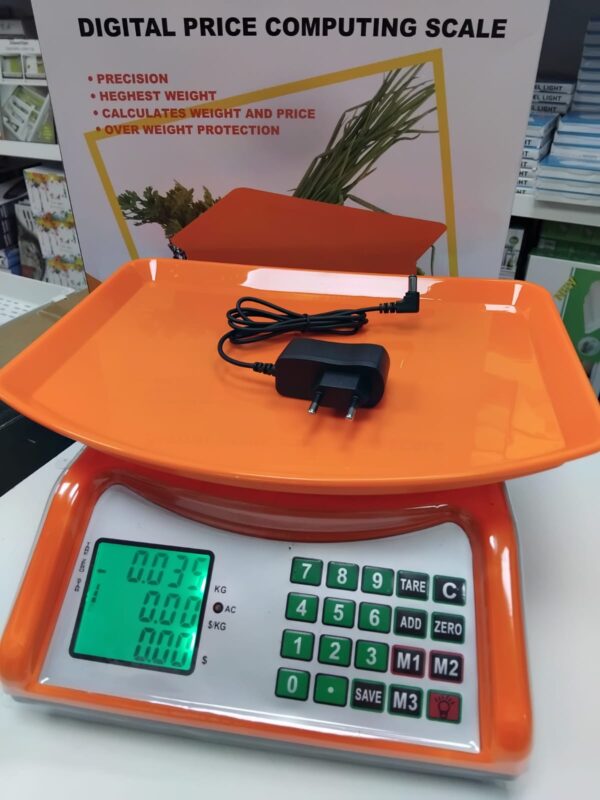 BALANZA 40 KG BANDEJA DE PLASTICO - Imagen 4