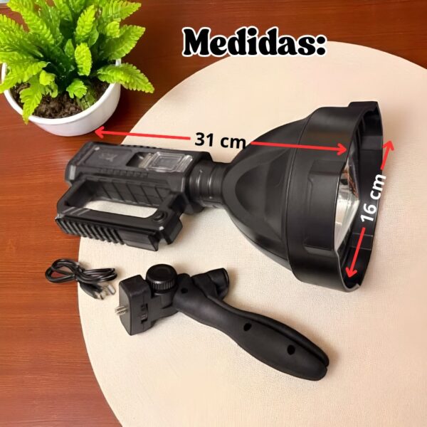 LINTERNA LED RECARGABLE P70 - Imagen 2