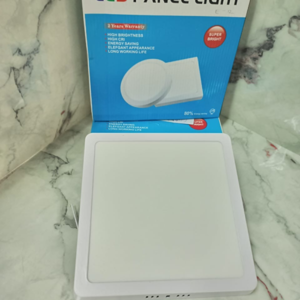 FOCO LED PANEL SOBREPUESTO CUADRADO 24W