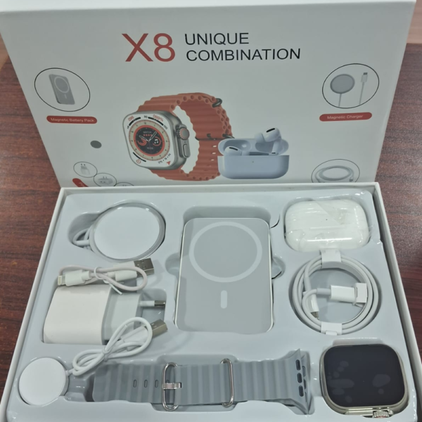 RELOJ SMART WATCH CON AUDÍFONOS X8