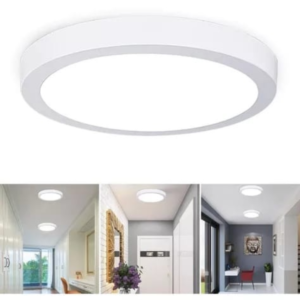 FOCO LED PANEL SOBREPUESTO REDONDO 12W