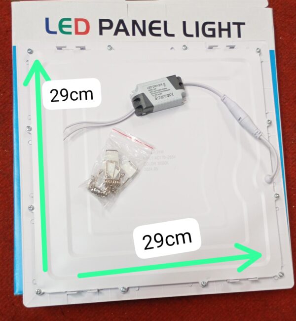PANEL LED DE EMPOTRAR 24W CUADRADO - Imagen 3
