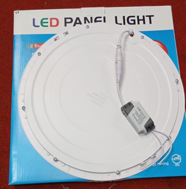 PANEL LED DE EMPOTRAR 24W REDONDO - Imagen 2