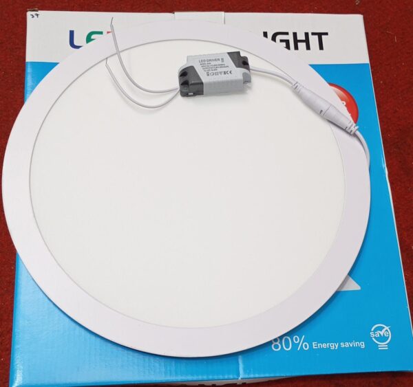 PANEL LED DE EMPOTRAR 24W REDONDO - Imagen 4