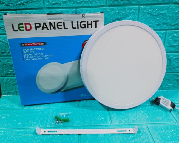 FOCO LED PANEL SOBREPUSTO REDONDO 24W - Imagen 3