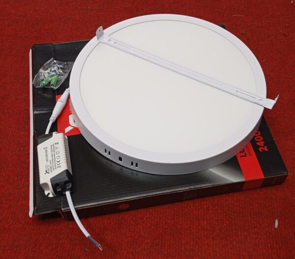 FOCO LED PANEL SOBREPUSTO REDONDO 24W - Imagen 4