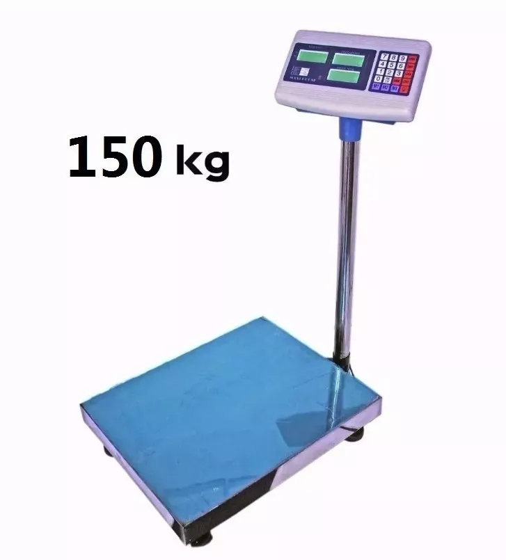 BALANZA PESA DIGITAL 150KG TIPO PLATAFORMA - Imagen 2