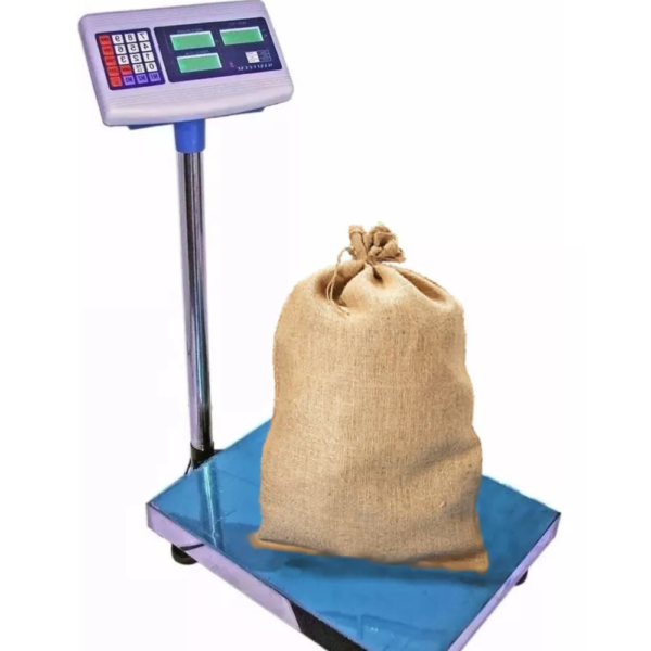 BALANZA PESA DIGITAL 300KG TIPO PLATAFORMA