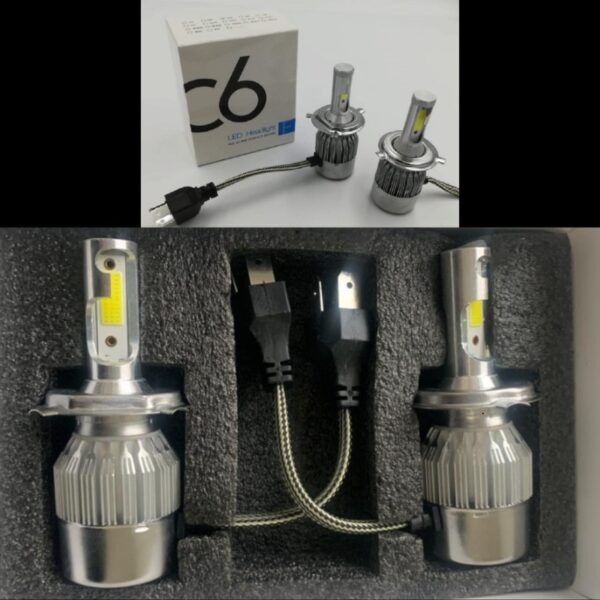 LUCES LED PARA AUTO C6 H4 - Imagen 5