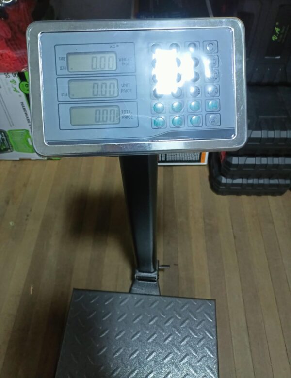 BALANZA PESA DIGITAL 300KG TIPO PLATAFORMA - Imagen 10