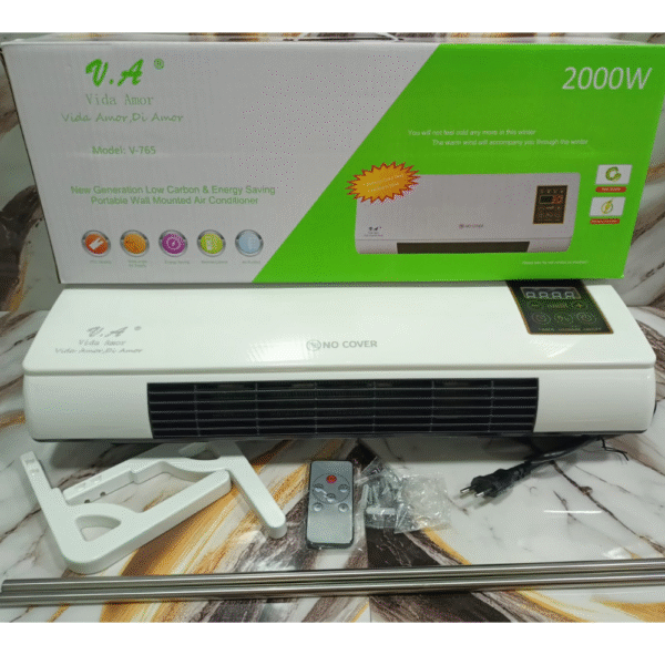 CALEFACTOR CON VENTILADOR DE PARED GRANDE