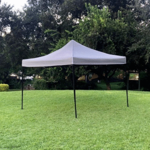 TOLDO CON ESTRUCTURA 3X3 GRIS