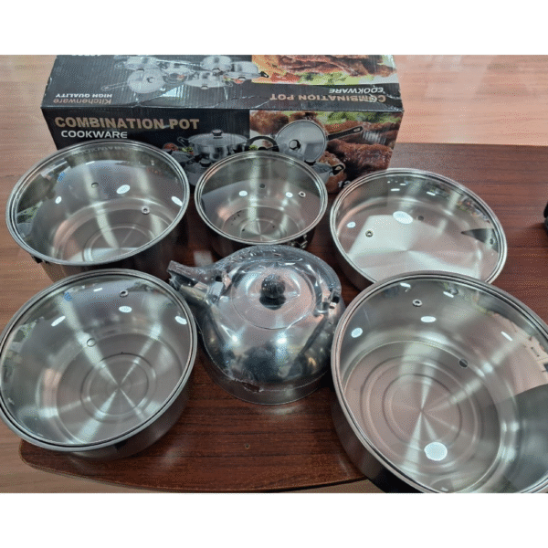 OLLAS 12 PIEZAS ACERO INOXIDABLE