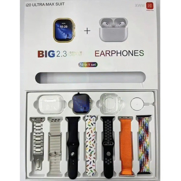 RELOJ SMARTWATCH I20 ULTRAMAX SUIT