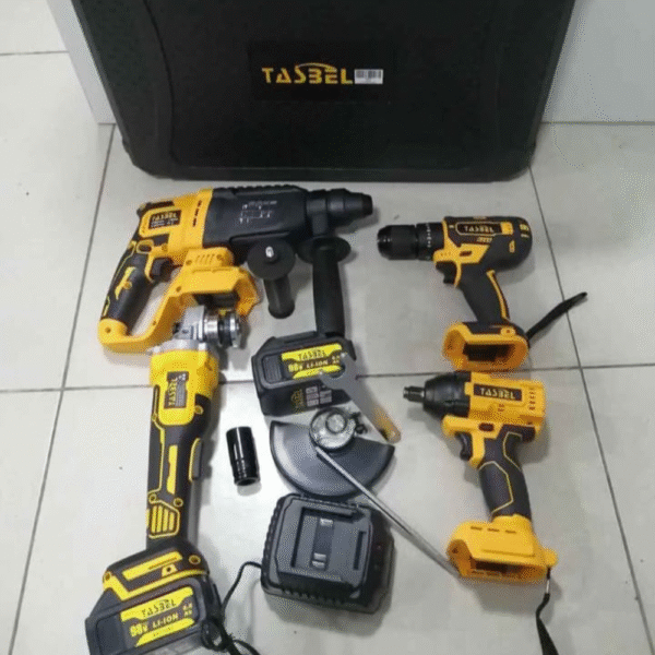 KIT 4 HERRAMIENTAS INALAMBRICAS TASBEL