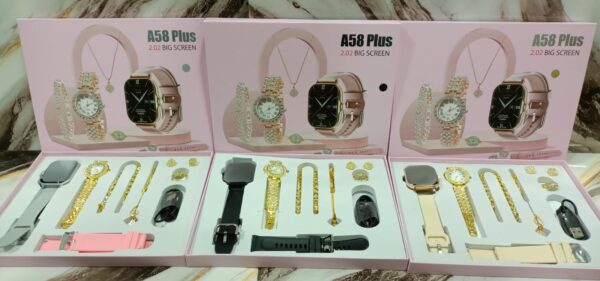 RELOJ SMARTWATCH CON SET 8 EN 1 - Imagen 2