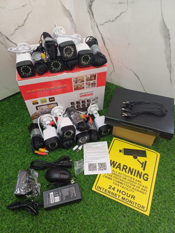 KIT 8 CAMARAS DE SEGURIDAD CON DVR - Imagen 2