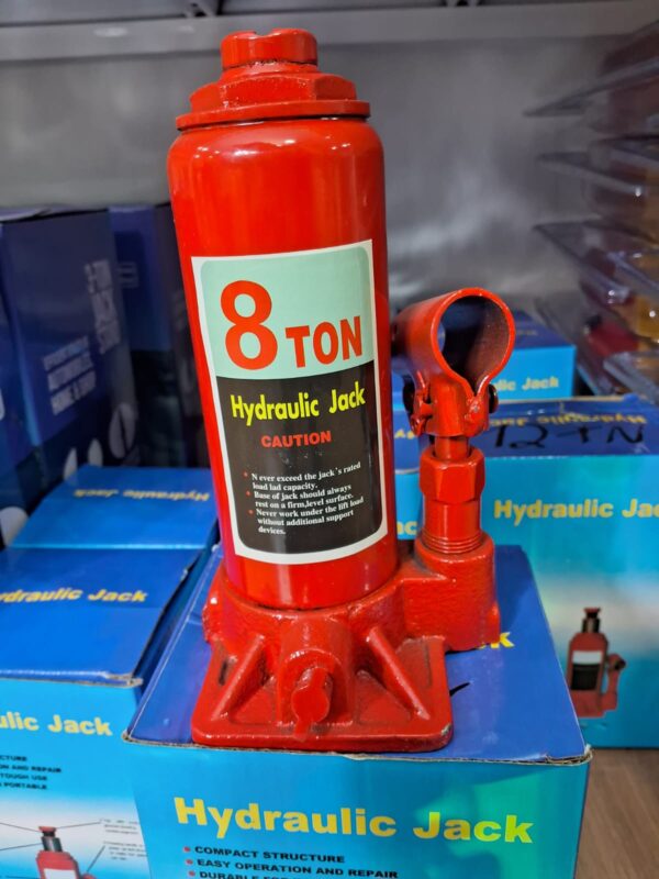 GATA HIDRAULICA 8 TONELADAS TIPO BOTELLA - Imagen 2