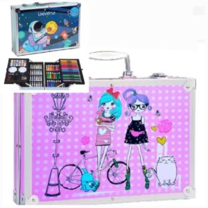 MALETA CON SET DE ARTE 145 PIEZAS