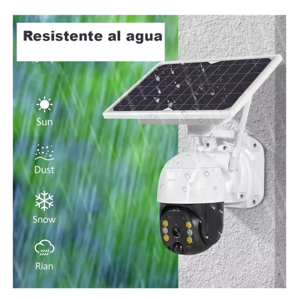 CAMARA DE SEGURIDAD CON PANEL SOLAR 5G - Imagen 3