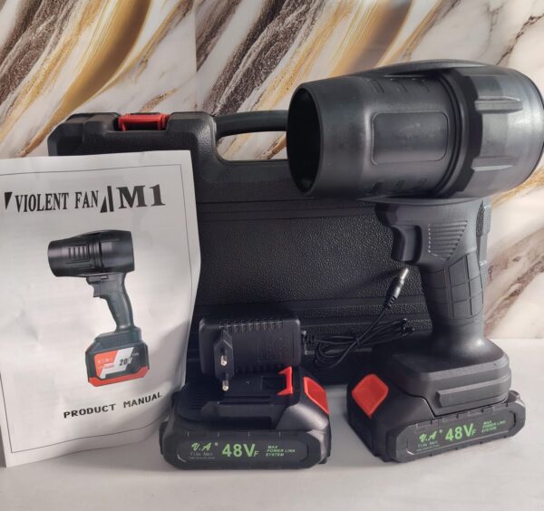 SOPLADOR INALAMBRICO DE 48V CON 2 BATERIAS - Imagen 4