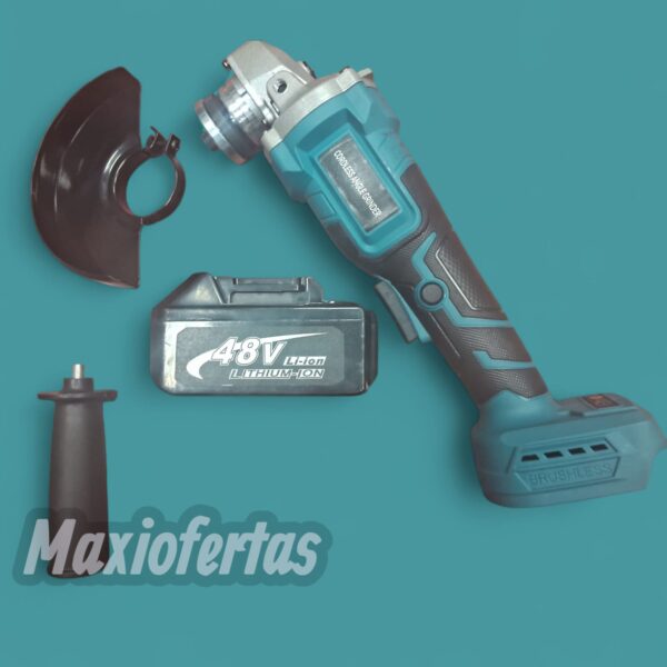 KIT 4 HERRAMIENTAS INALAMBRICAS TASBEL AZUL - Imagen 3