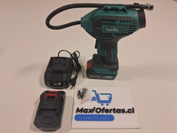 COMPRESOR DE AIRE INALAMBRICO PORTATIL - Imagen 3