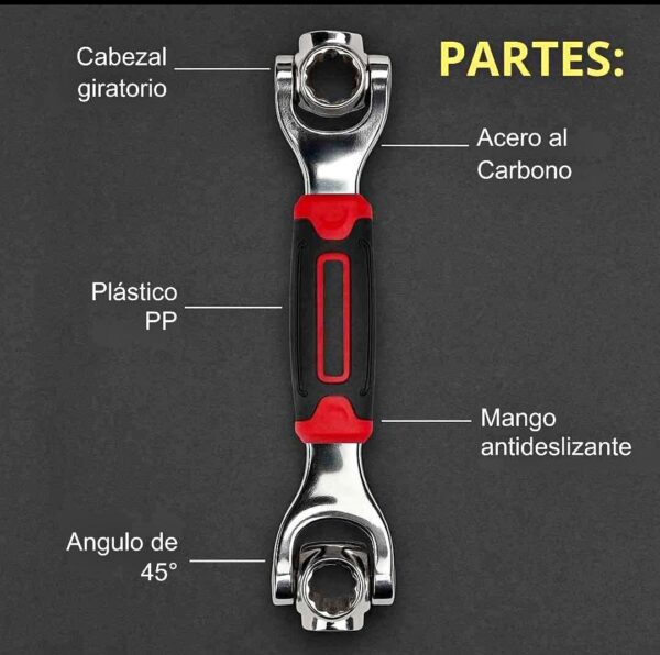 LLAVE TIGRE MULTIUSOS 360 - Imagen 2