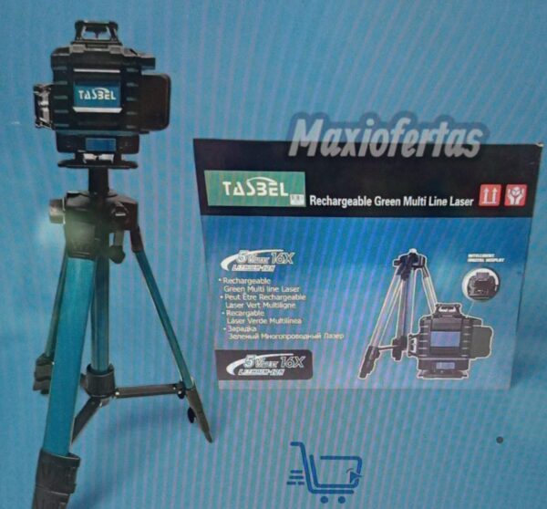 NIVEL LASER 16 LINEAS CON TRIPODE TASBEL