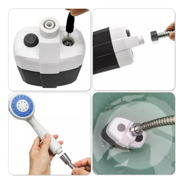 DUCHA PORTATIL RECARGABLE TASBEL - Imagen 5