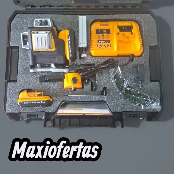 NIVEL LASER 16 LINEAS TASBEL AMARILLO - Imagen 2