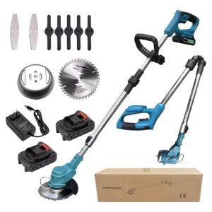 CORTADORA DE CESPED 2 BATERIAS TASBEL