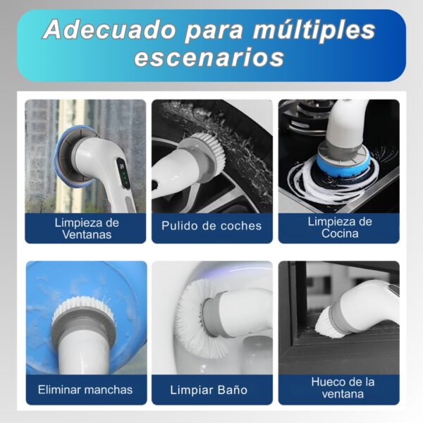 CEPILLO DE LIMPIEZA 9 EN 1 - Imagen 3