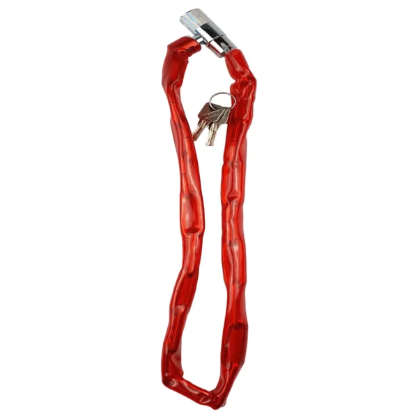 CADENA ANTIRROBO METALICA PARA BICICLETA - Imagen 2
