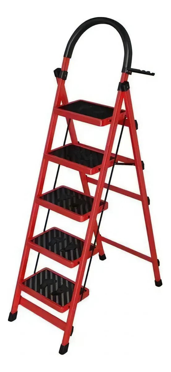 ESCALERA PLEGABLE 5 NIVELES - Imagen 2