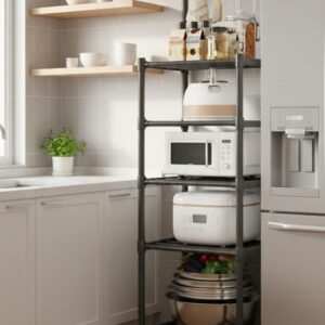 ORGANIZADOR DE COCINA 5 NIVELES CON PERCHERO