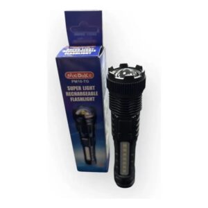 LINTERNA RECARGABLE LED CON IMAN DOBLE LUZ
