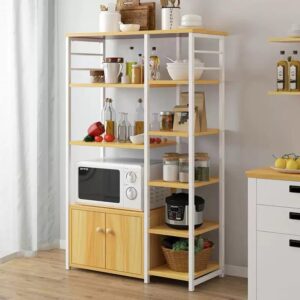 ESTANTE ORGANIZADOR MULTIFUNCIONAL METAL Y MADERA