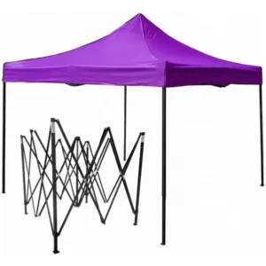 TOLDO CON ESTRUCTURA 3X3 MORADO