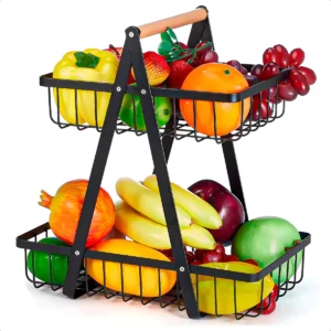 FRUTERO 2 NIVELES DE METAL