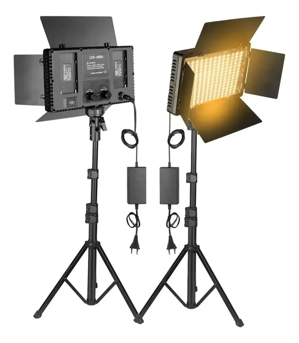 PANEL LUZ LED FOTOGRAFIA CON TRIPODE 800W